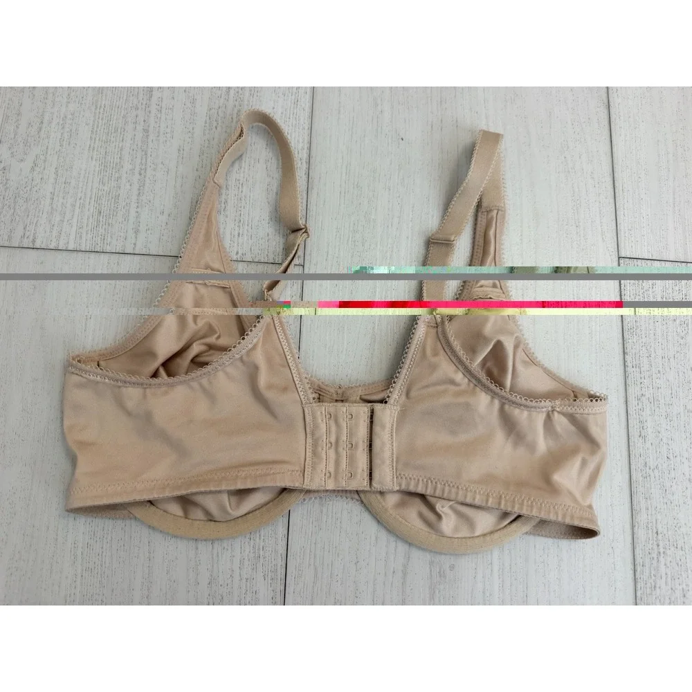 Wacoal 855192 Basic Beauty Full Figure Seamless Bra Size 38D - Nude